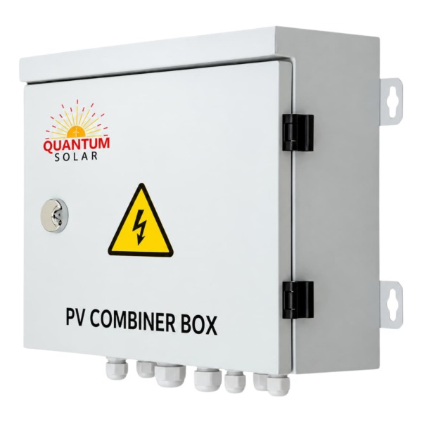 Galvanized-Steel Solar Combiner Box – 5 to 16 Strings